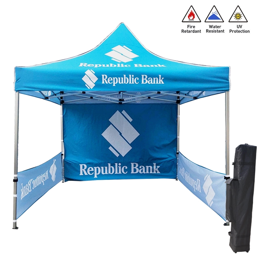 10' Heavy Duty Canopy Tent with One Full and Two Half Walls 1