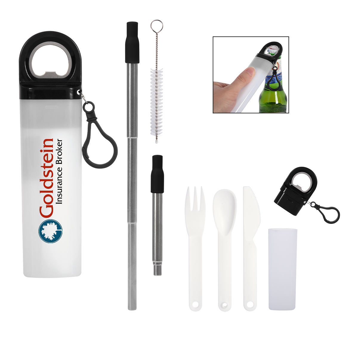 SIP AND SNACK REUSABLE KIT 5