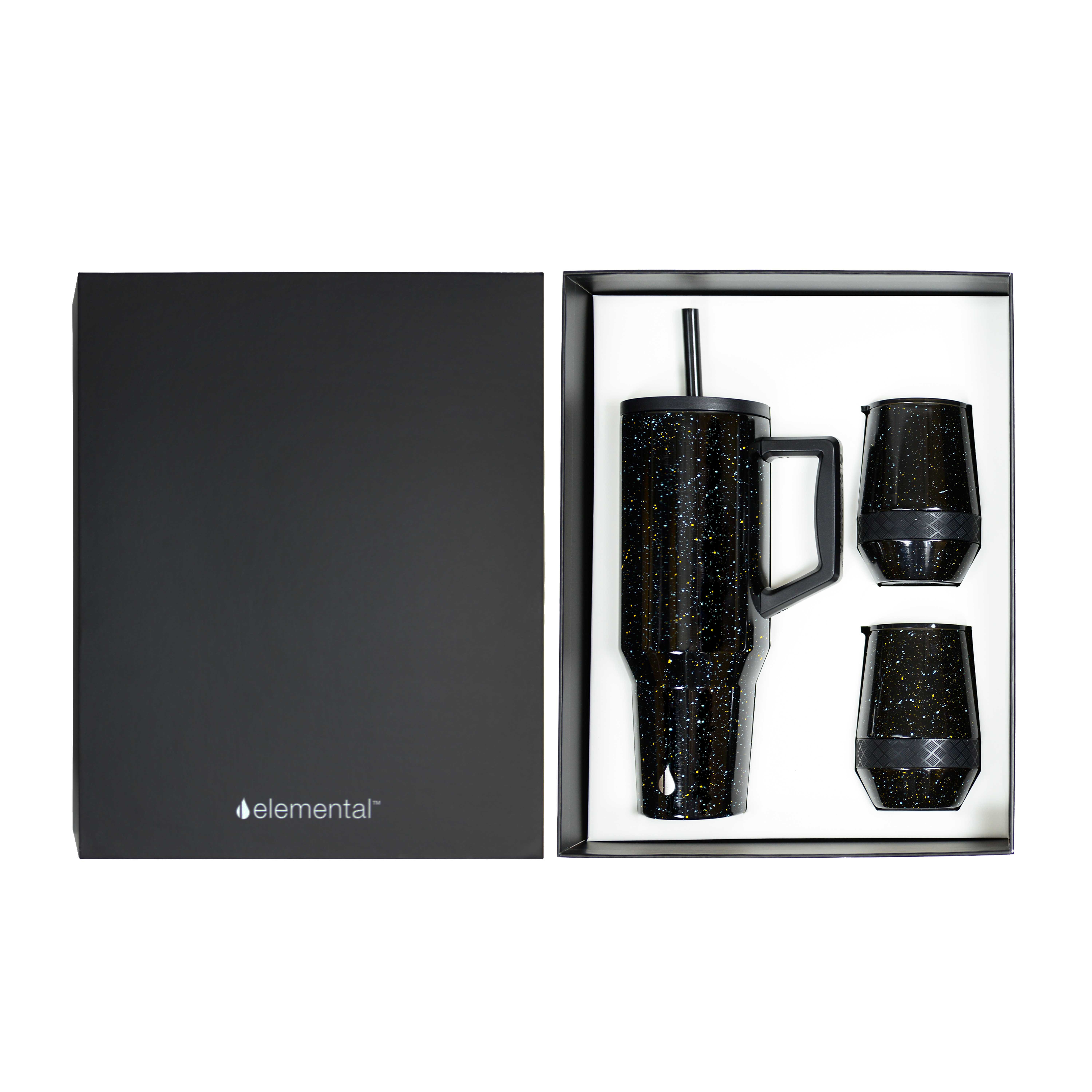 Elemental® Gift Set 40oz Commuter Tumbler and 10oz Recess Stemless Tumbler 9