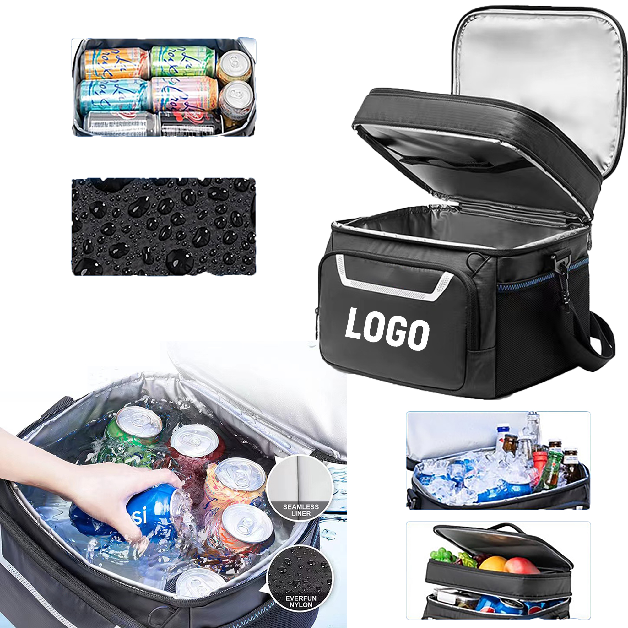 Insulated Beach Cooler Lunch Bag 2