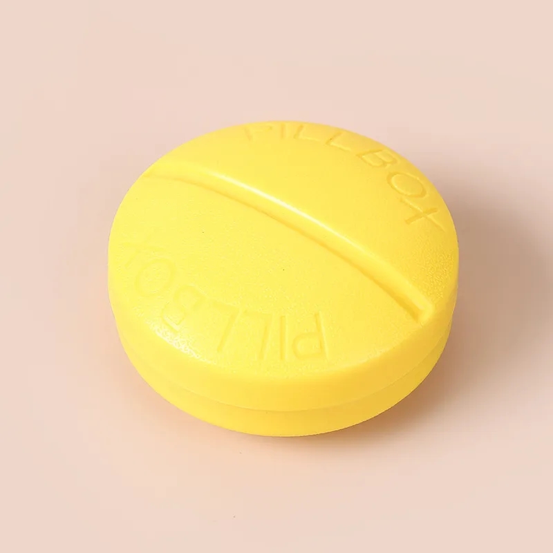 Round Shape Pill Box 7