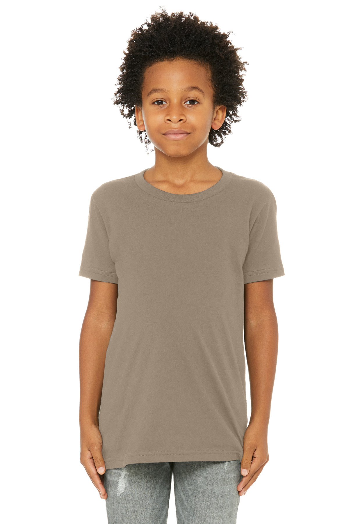 BELLA+CANVAS Youth Jersey Short Sleeve Tee. BC3001Y 107