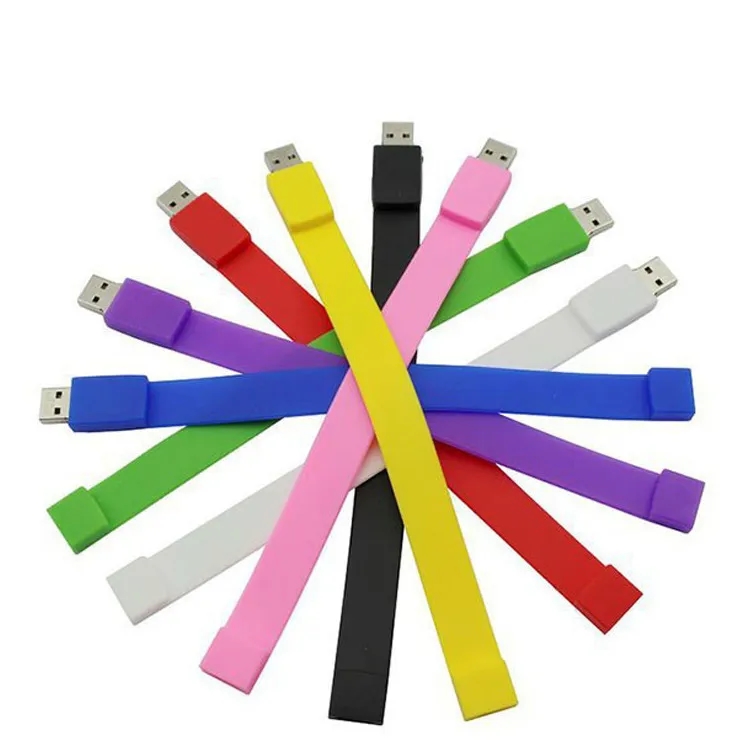 Silicone Wristband USB Drive Bracelet (32 GB) 2