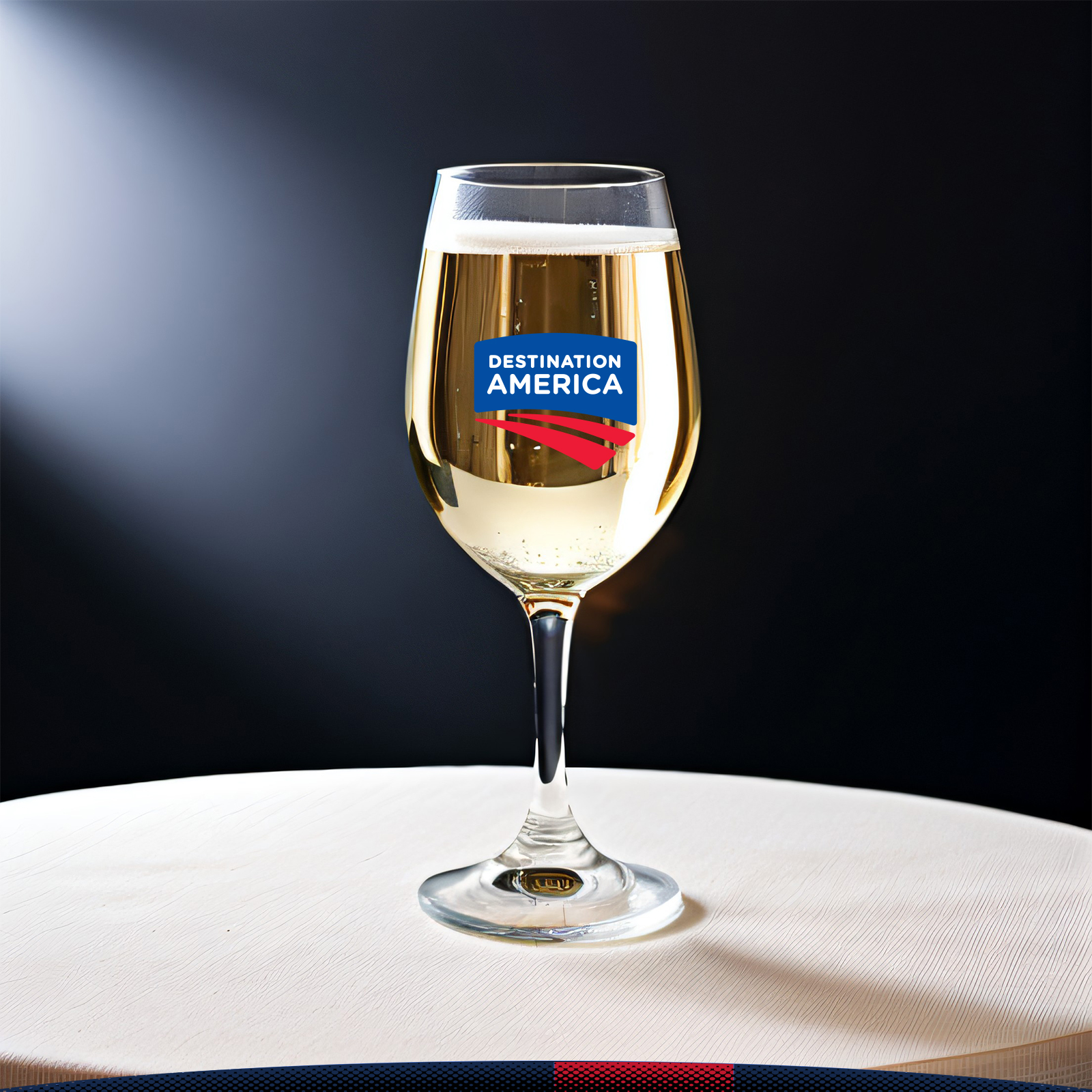 10 oz. Tulloss White Wine Glasses 1