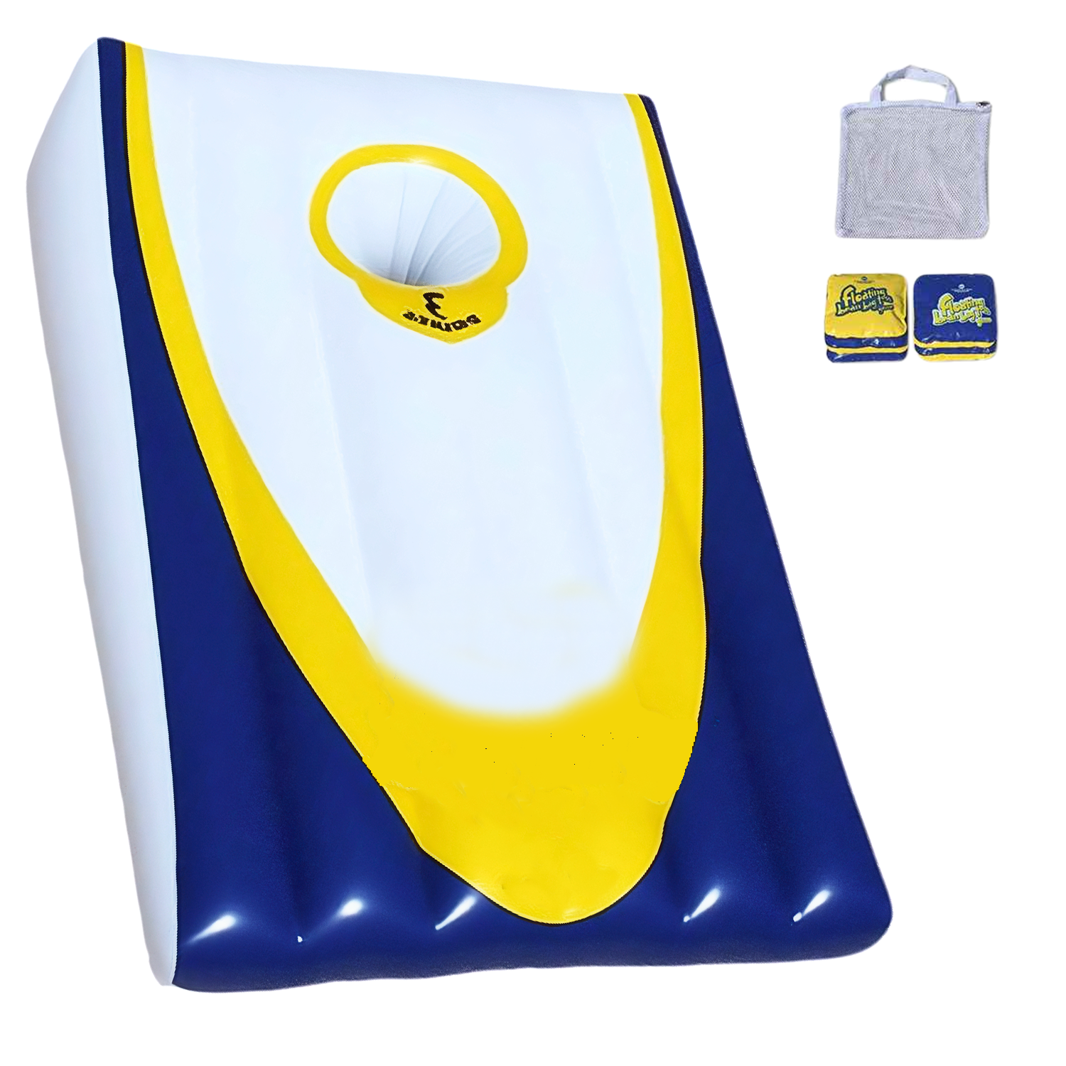 Plastic Inflatable Cornhole Game Set Floating Pool Toy 5