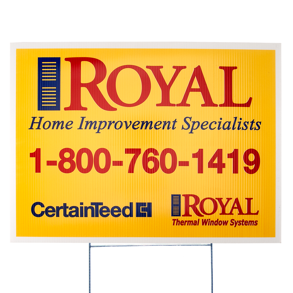 18" x 24" Yard Signs - Screen Printed 6