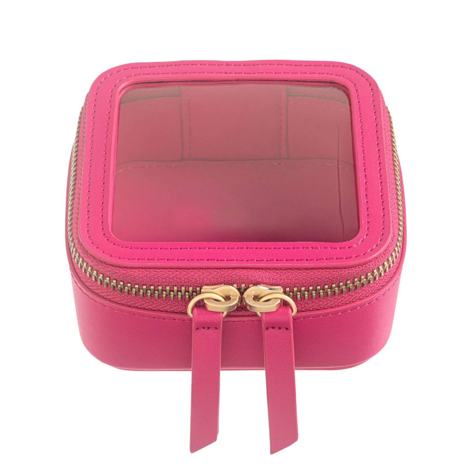PU Leather Travel Makeup Bag – Portable & Spacious 8