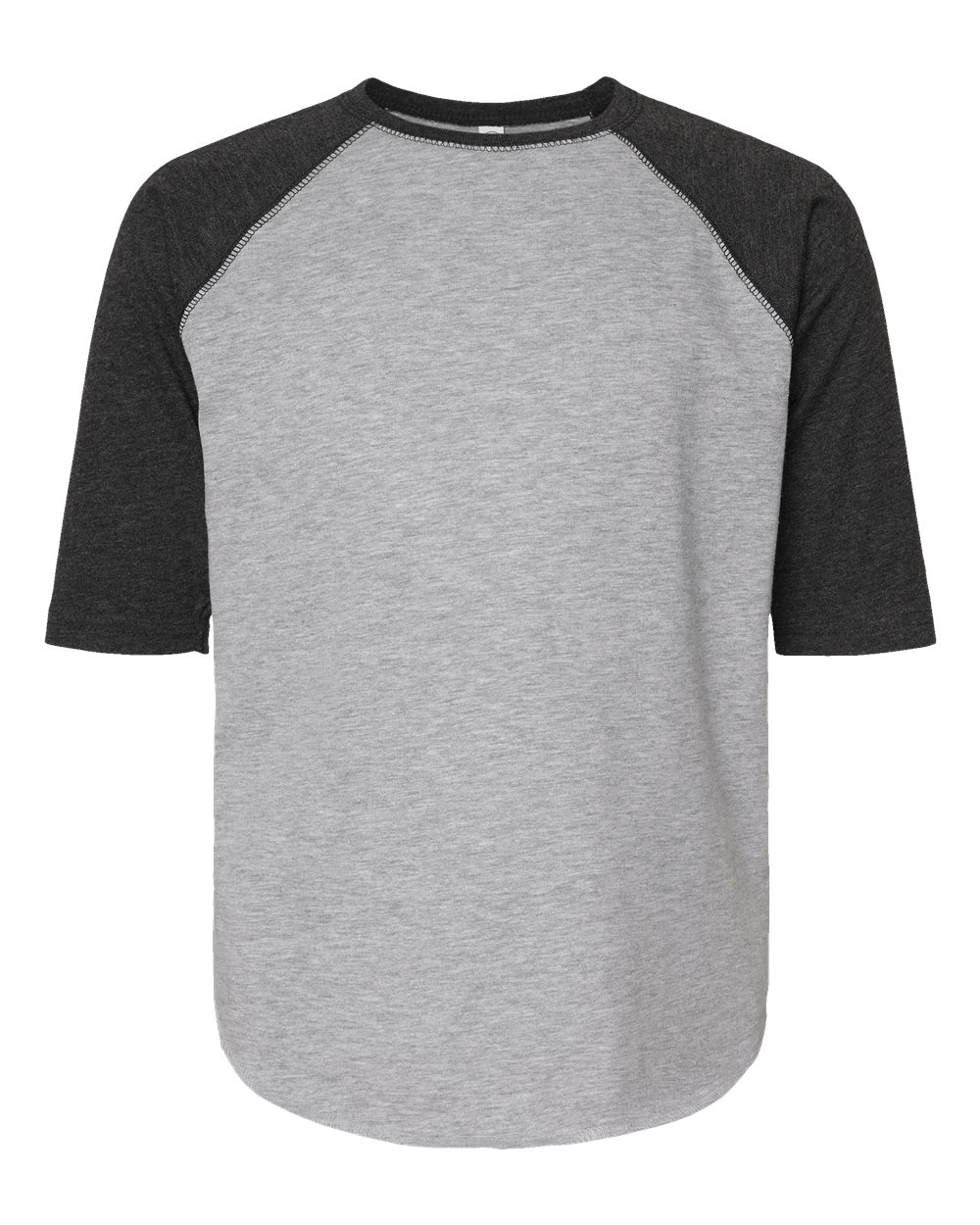 Youth Baseball Fine Jersey Three-Quarter Sleeve Tee - 6130 26