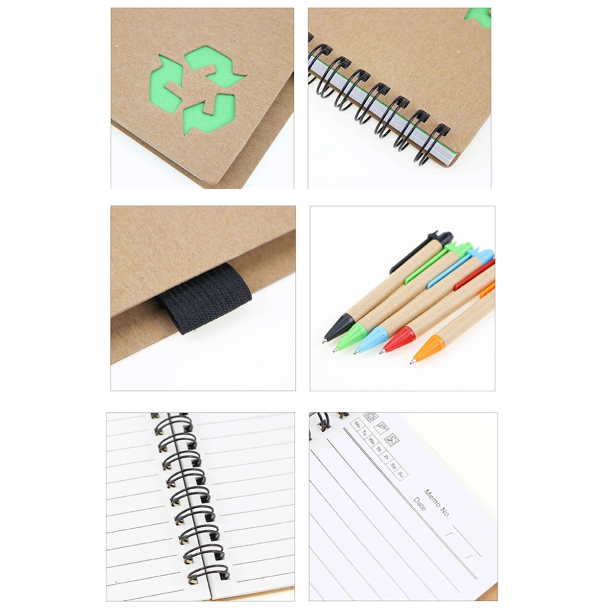 Spiral Notebook With Pen 2