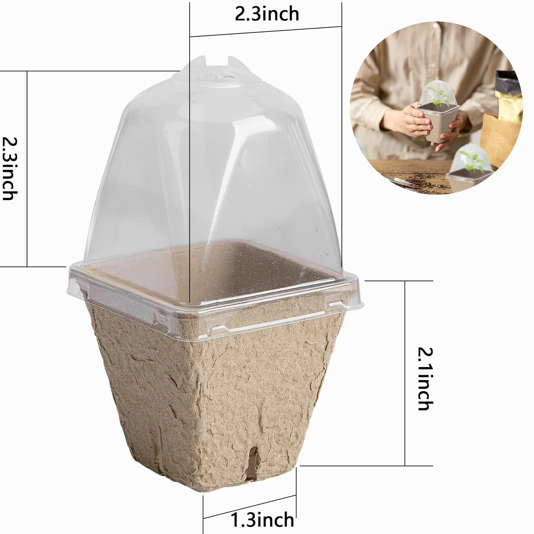 Biodegradable Nursery Pots 2