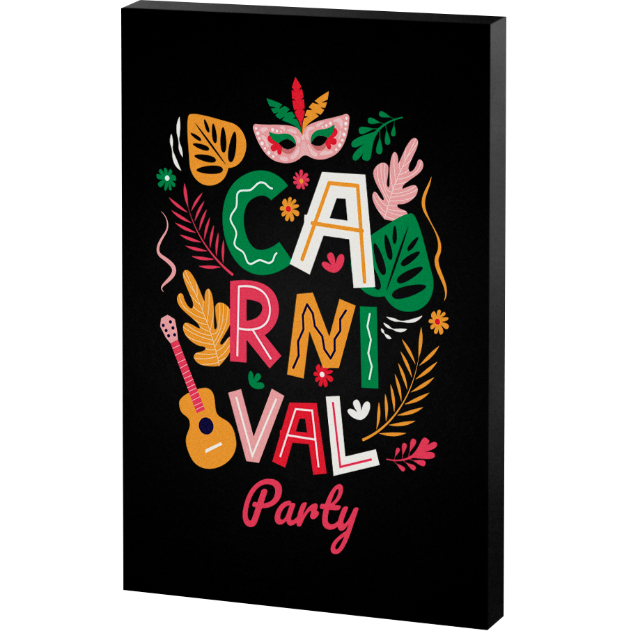 Black Rectangular Acrylic Paper Weight (5"x 7"x 3/8") Full Colour PhotoImage