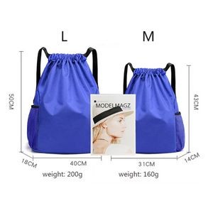 Drawstring Backpack Water Resistant String Bag 2