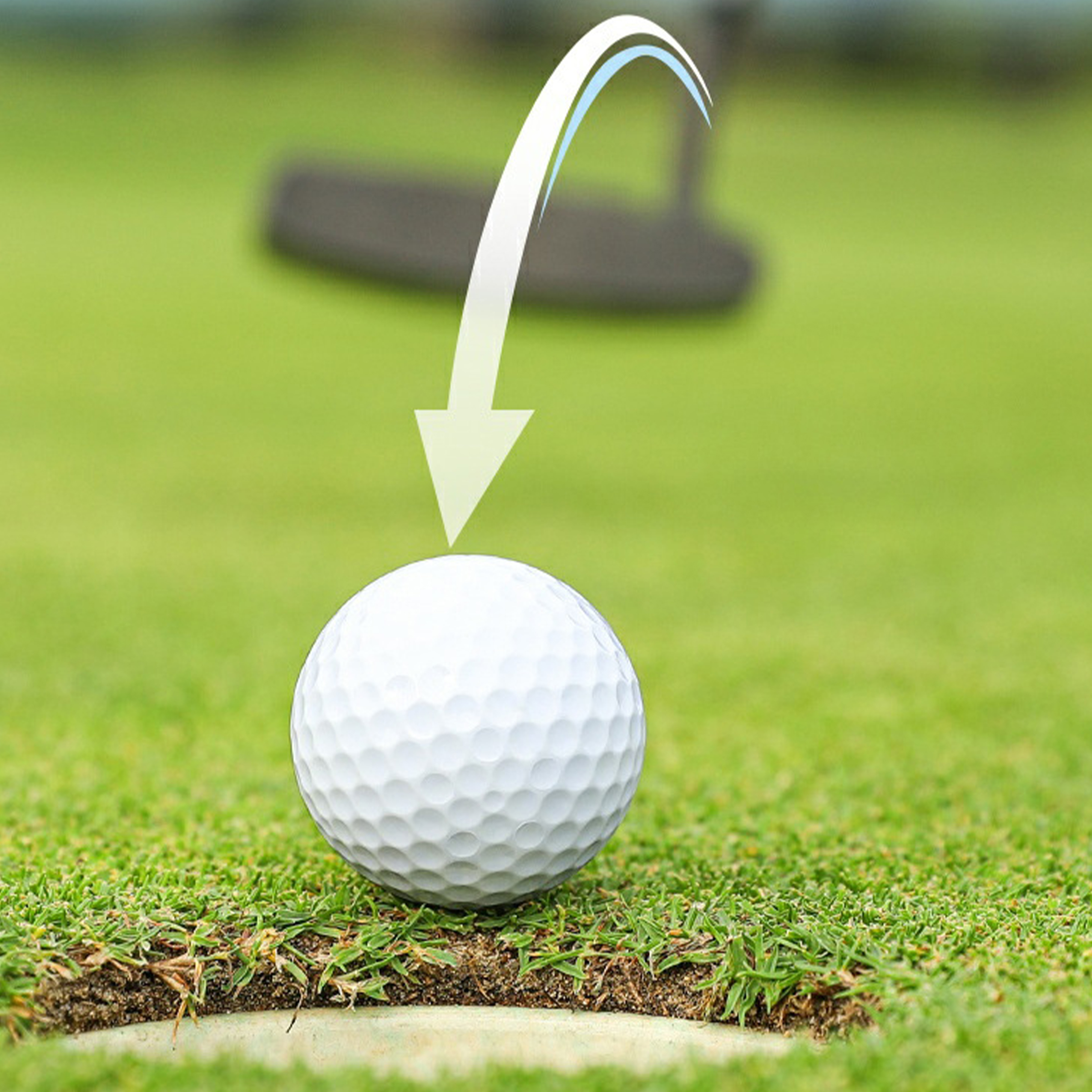 Rubber Customizable Golf Practice Balls 9