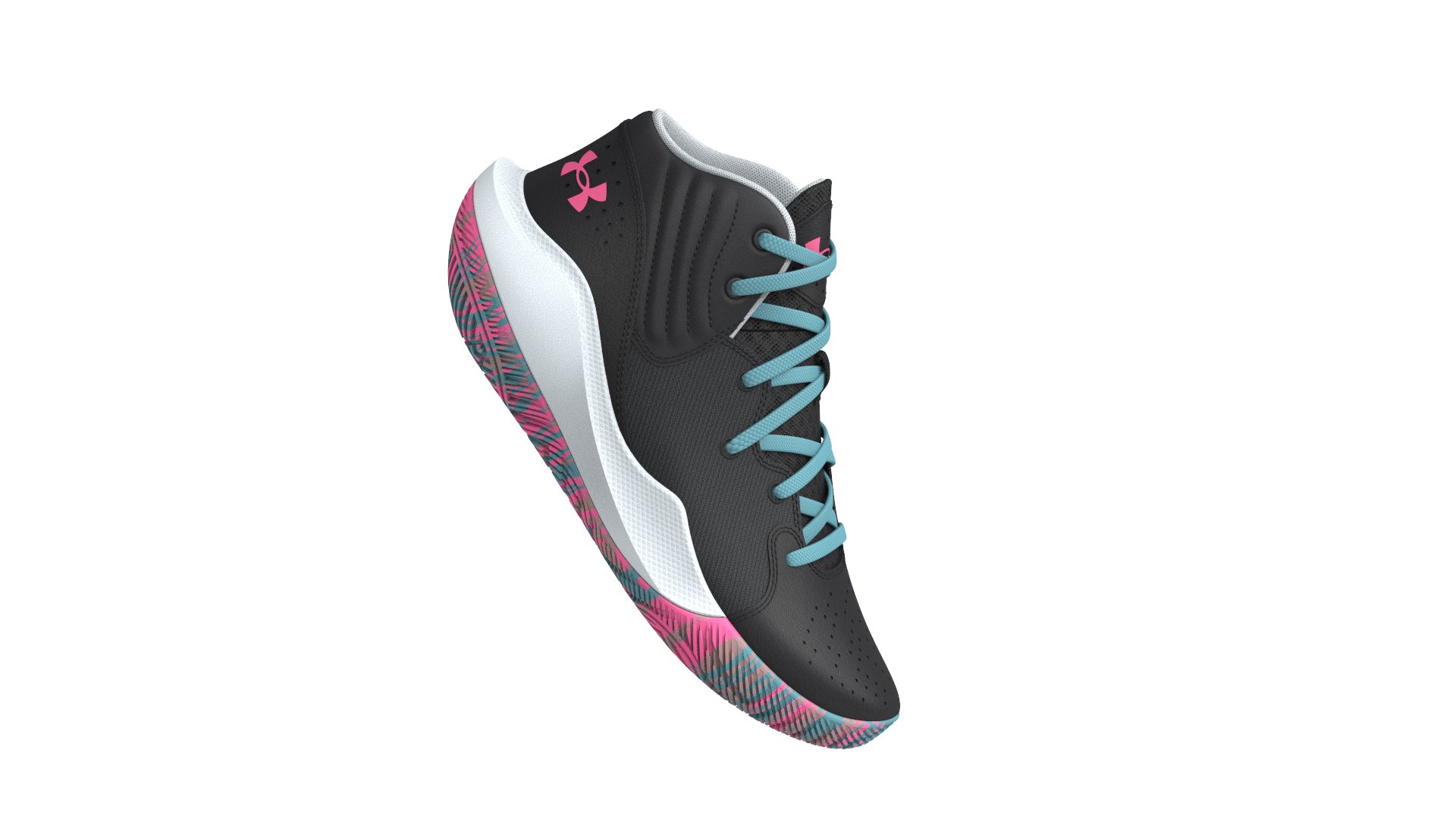 UA Jet '21 Grade School Basketball Shoes 8