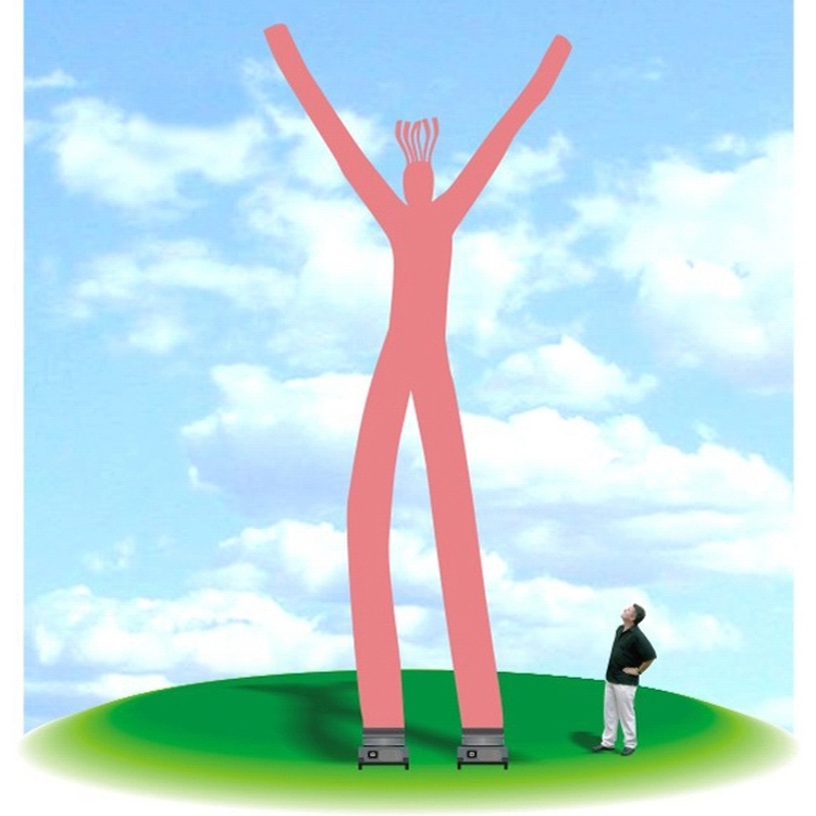 Inflatable 28' tall Fly Guy Tube Air Dancer 2