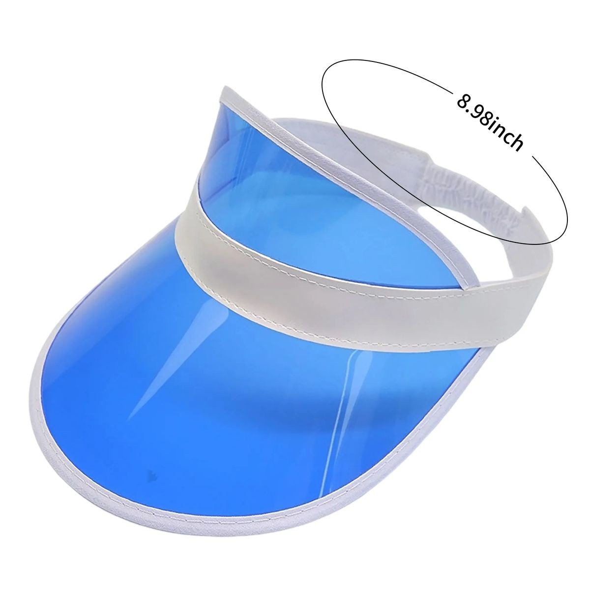 Clear PVC Sun Visor for Summer Events 3