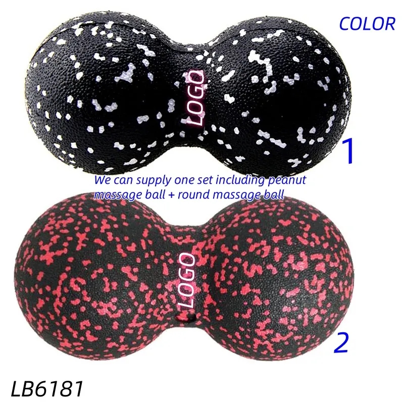 Foam Peanut Massage Ball Pressure Point Tool Yoga Prop 4