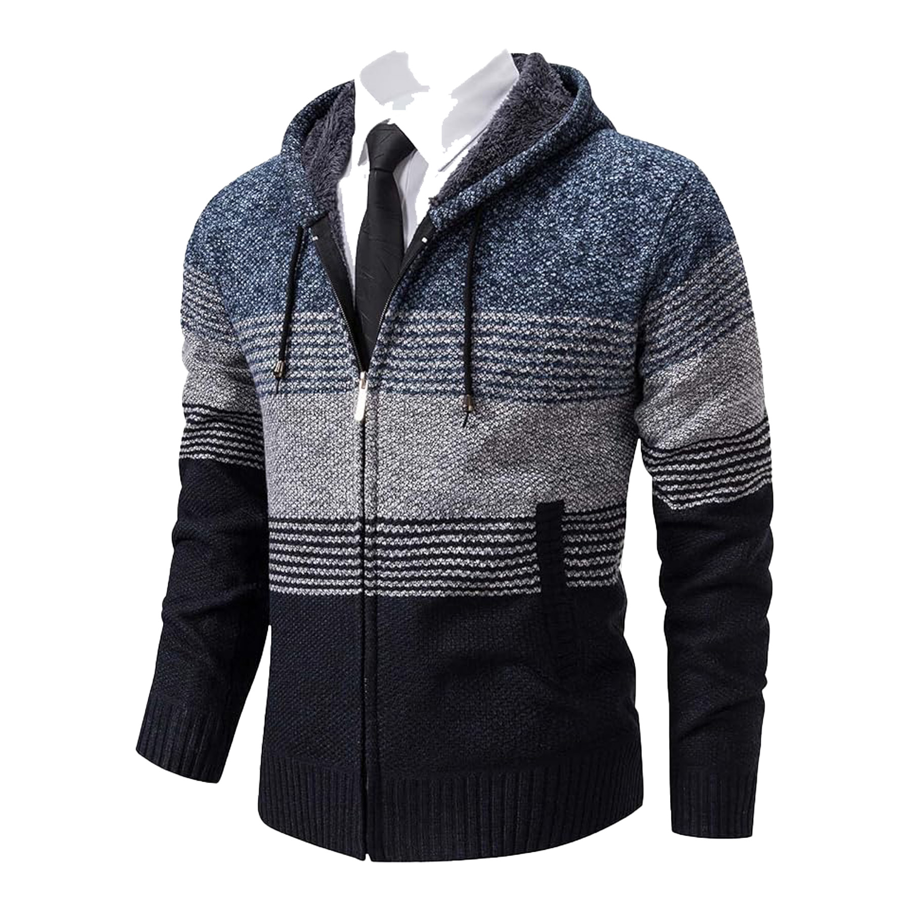 Hoodies Knit Sweater, custom hoodie or sweatshirt with logo imprint 3