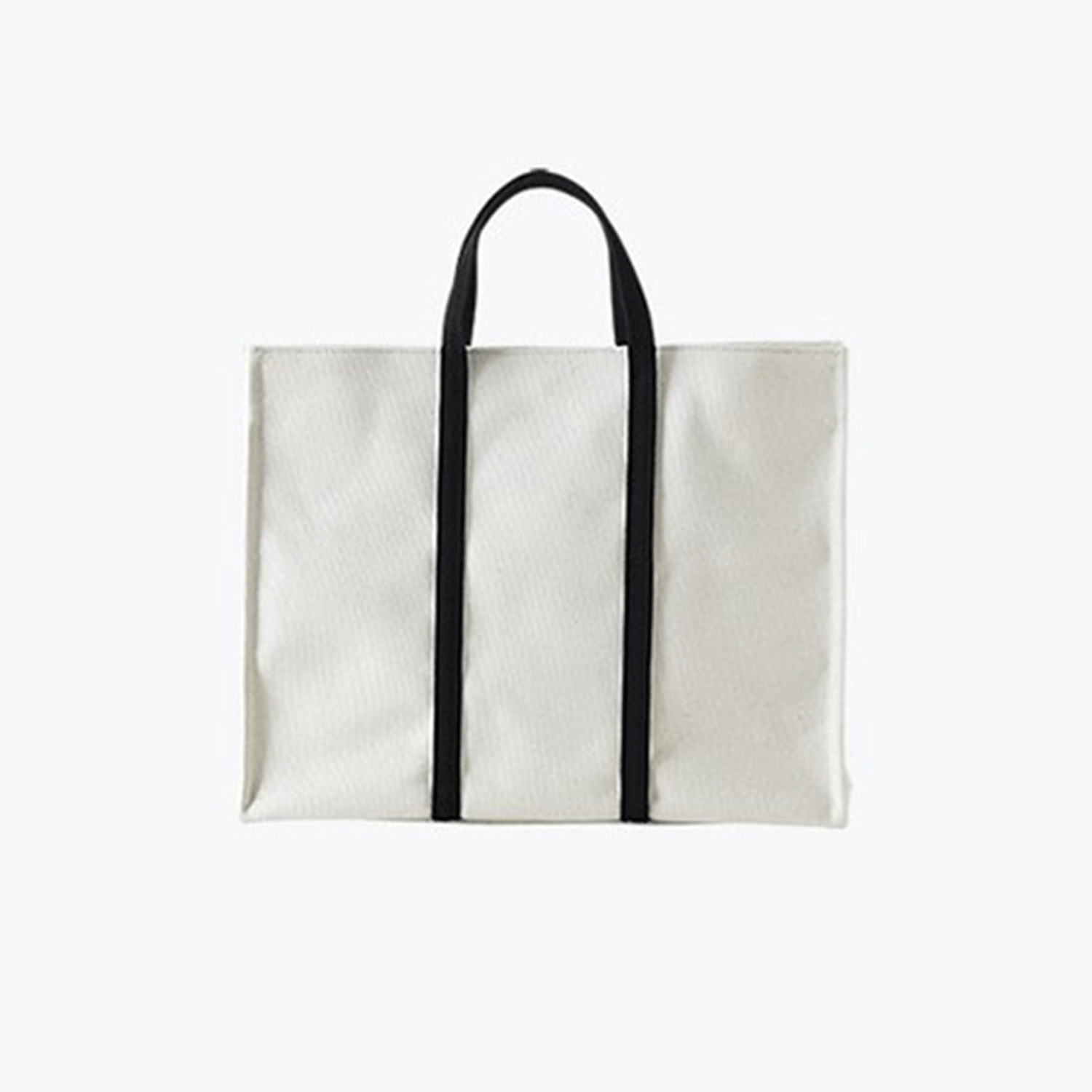 Eco-friendly spacious daily use Cotton Canvas Tote Handbag, custom tote bag with logo imprint 3