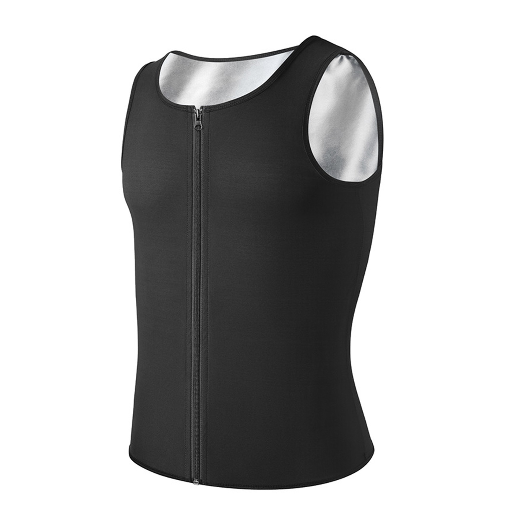 Men Zipper Sauna Vest 2
