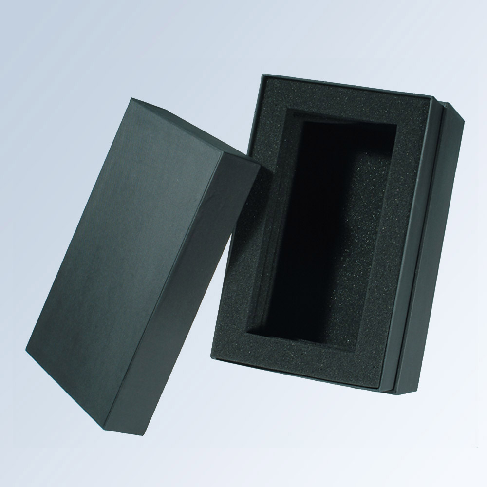 Pryamid Optical Crystal Base with Black Foamed Gift Box 3