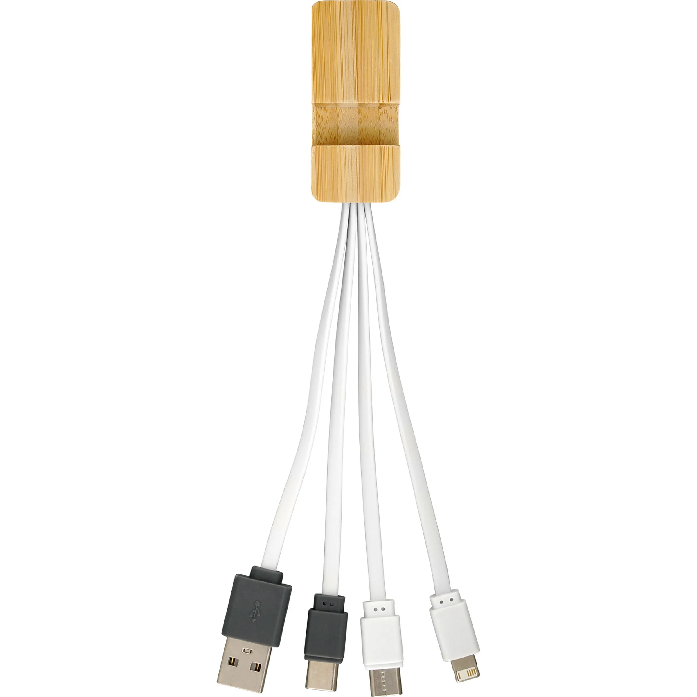 3 IN 1 DUO BAMBOO STAND CABLE 5