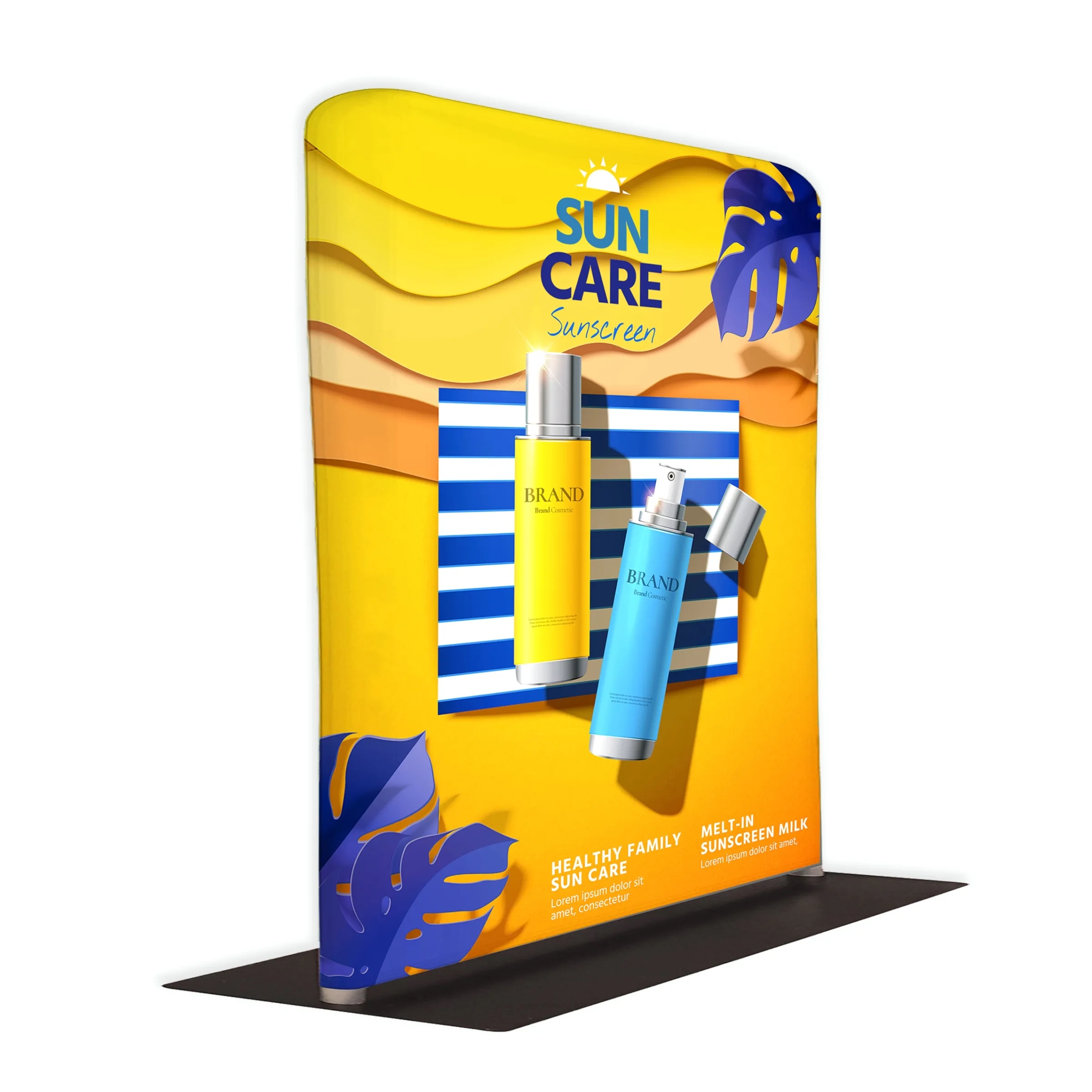 Tube Banner, Double Sided Digitally Printed - 7.5'x5' 1