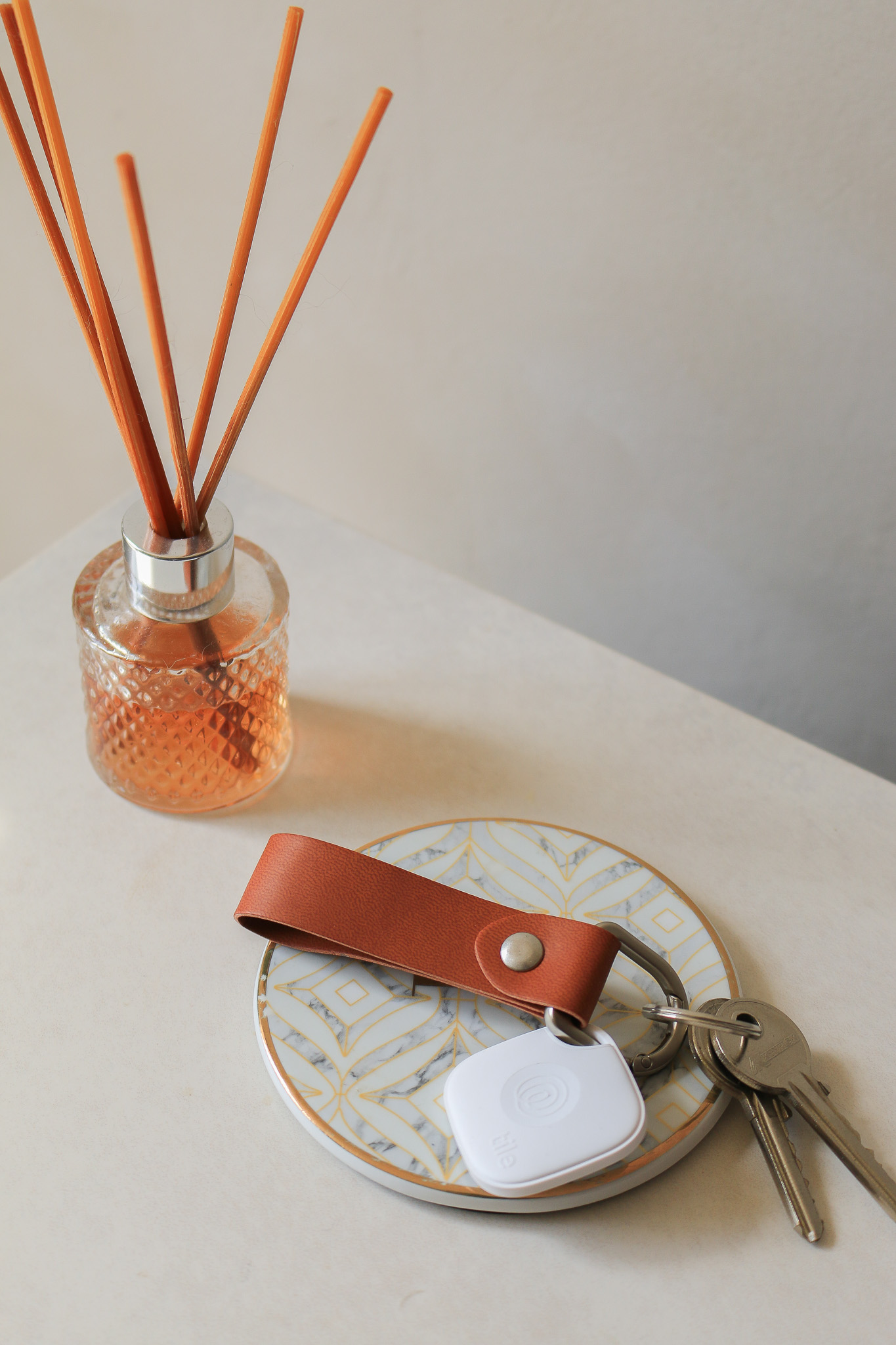 New Tile Mate with Vegan Leather Key Fob 13