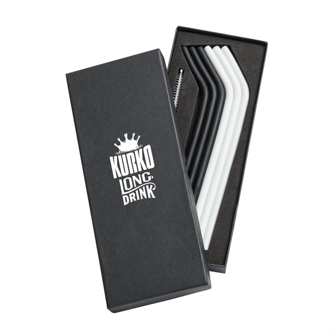 Savor 6pc Silicone Straw Set 3