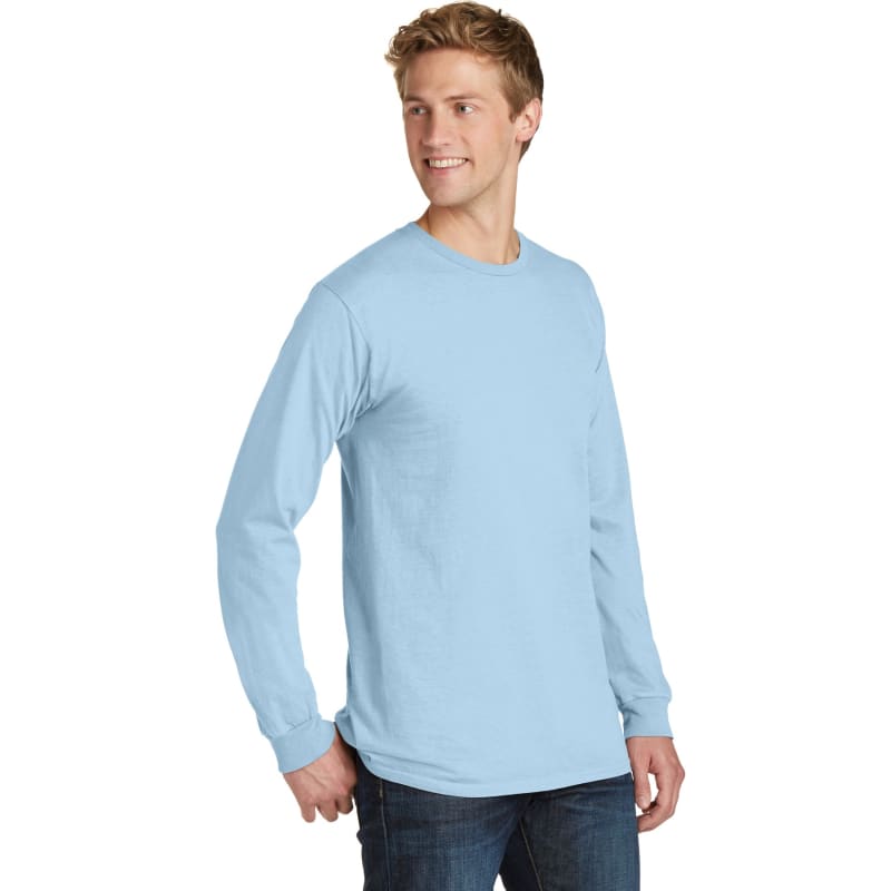 Port & Company Beach Wash Garment-Dyed Long Sleeve Tee 104