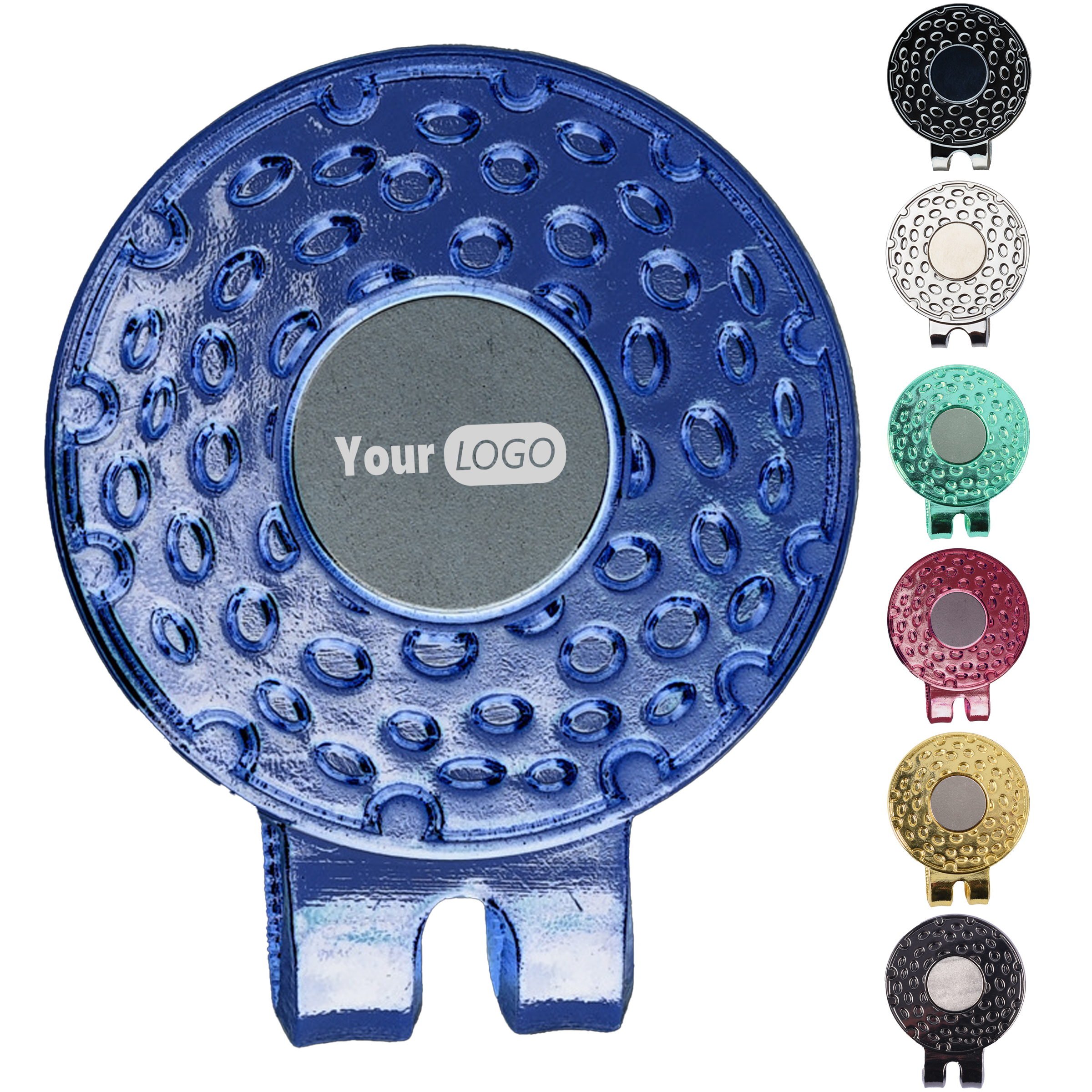 Metal Stylish Magnetic Golf Ball Marker Clip ?C Perfect For The Avid Golfer 3