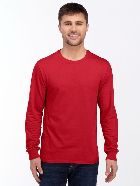 FRUIT OF THE LOOM ICONIC Ring-Spun Unisex Long-Sleeve T-Shirt 2