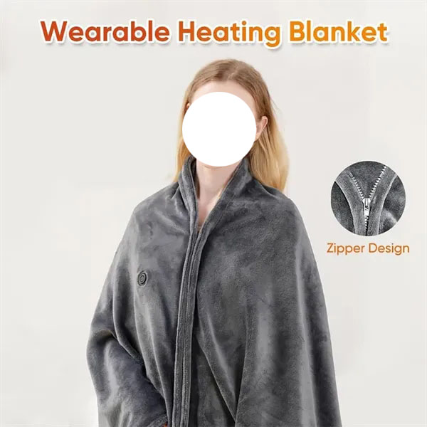 USB Heated Wrap Blanket 1