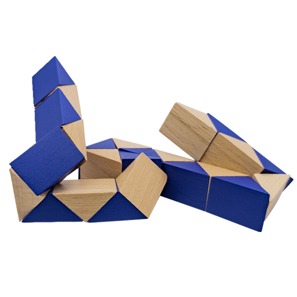 Wooden Snake Puzzle 7