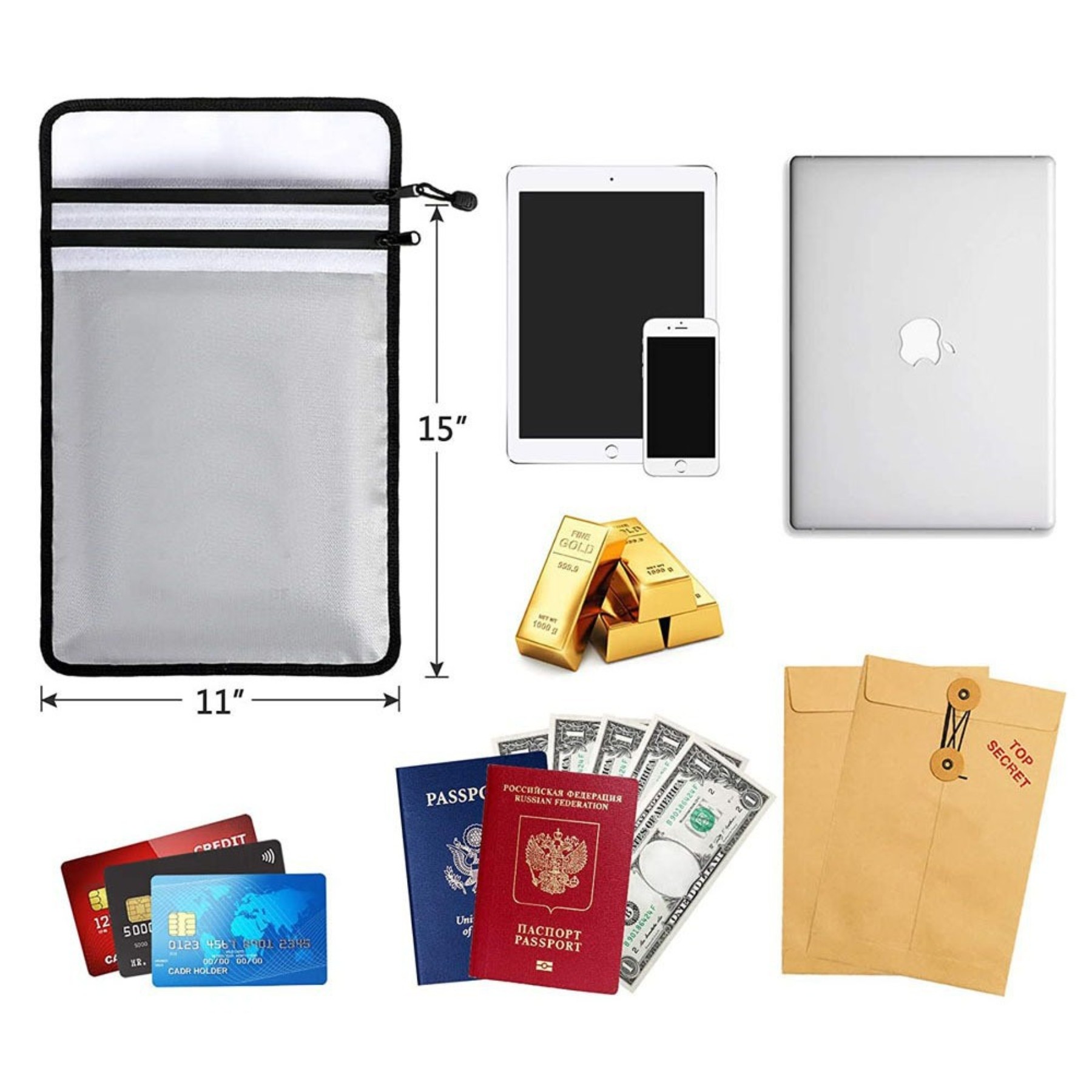 Fireproof Document Bag 2