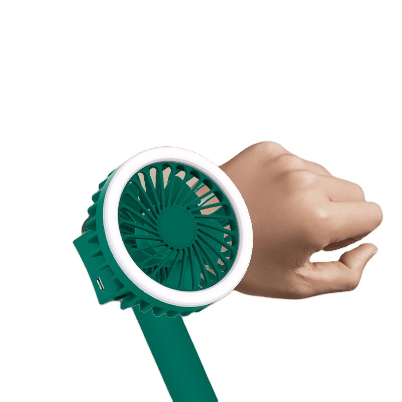 USB Wrist Fan With LED Light 2
