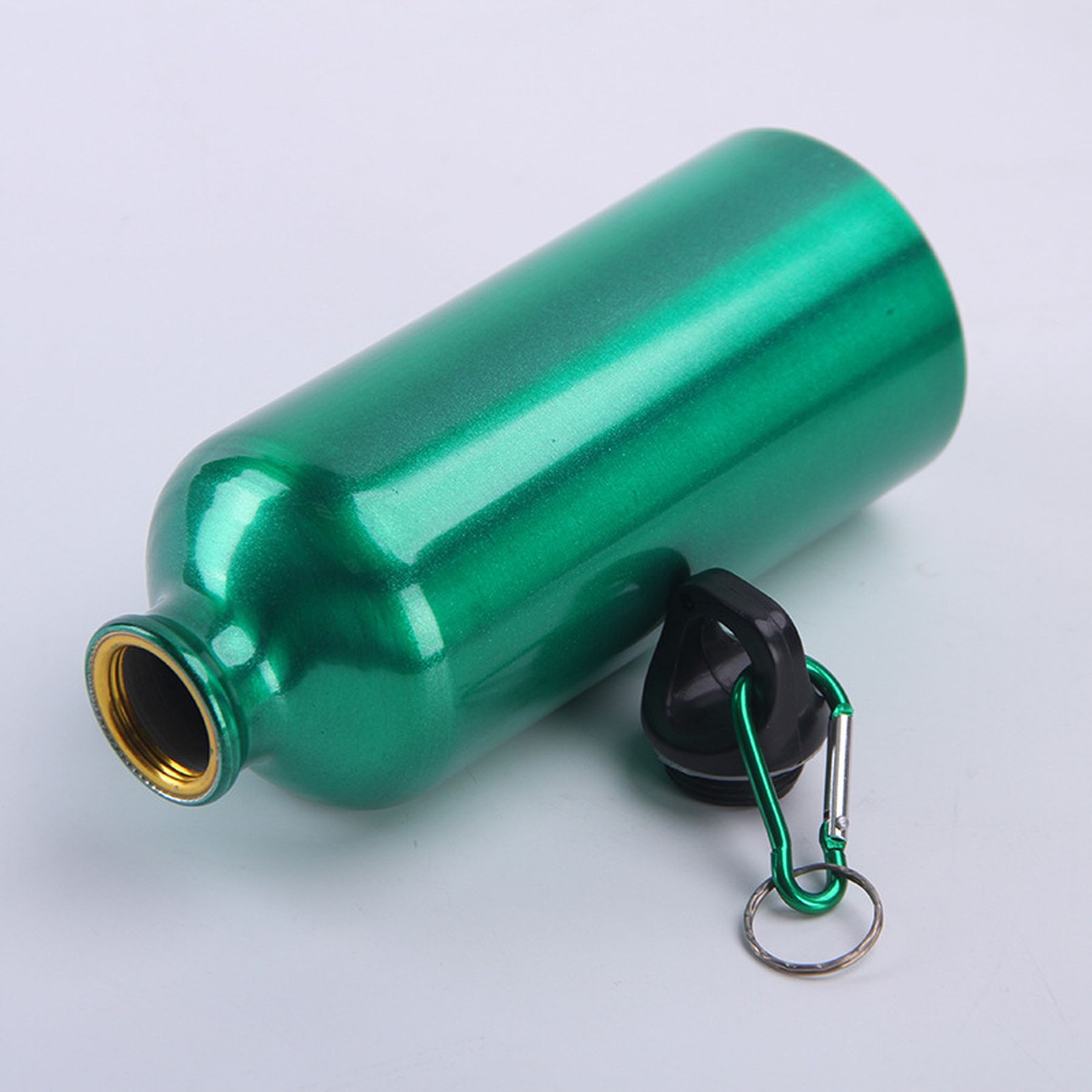 15Oz Aluminum Water Bottle With Twist Cap And Buckle 8