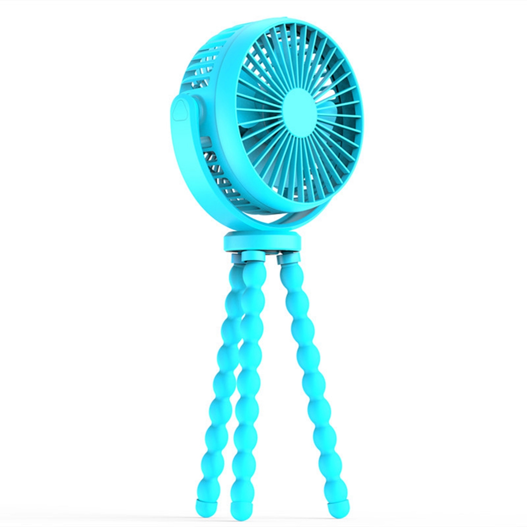 5200mAh 360 Degree Rotation Tripod Clip Octopus Fan 5