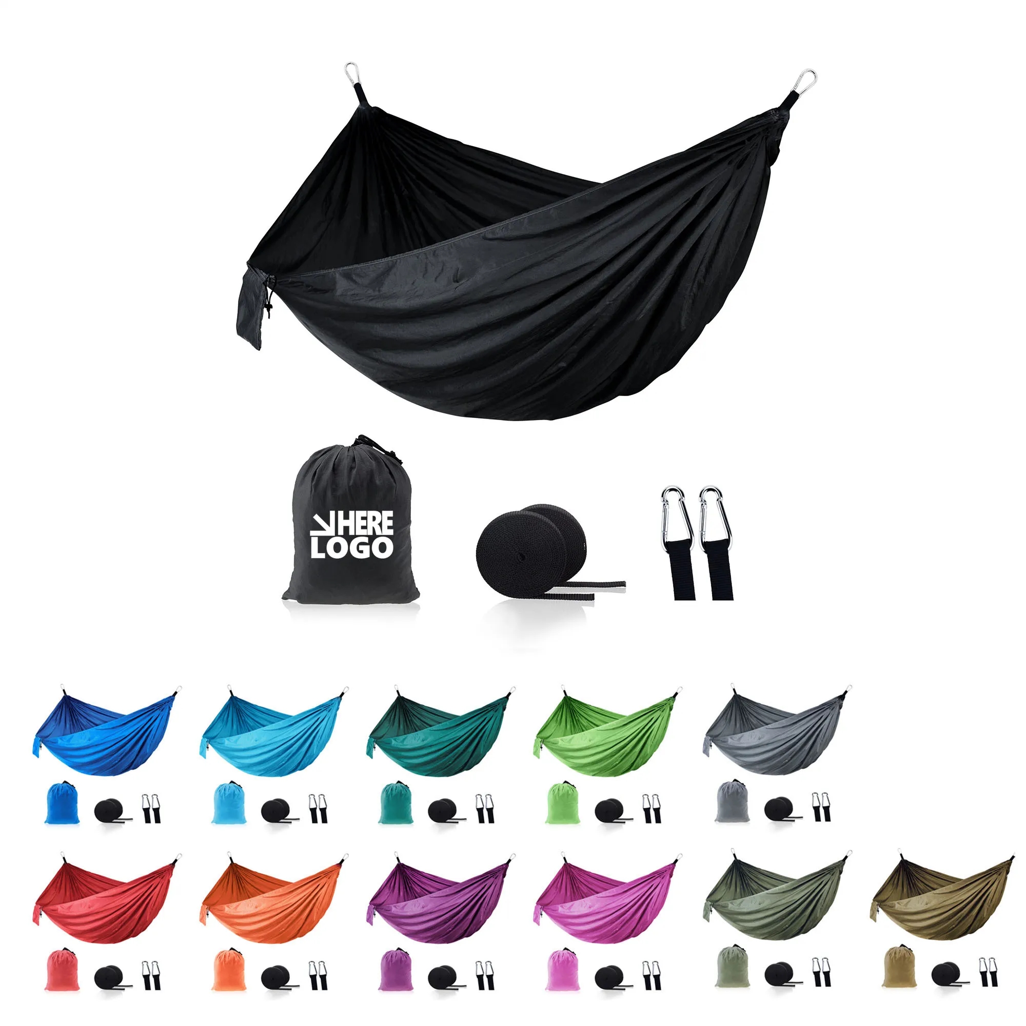Single or Double Hammock for Outdoor and Indoor 3