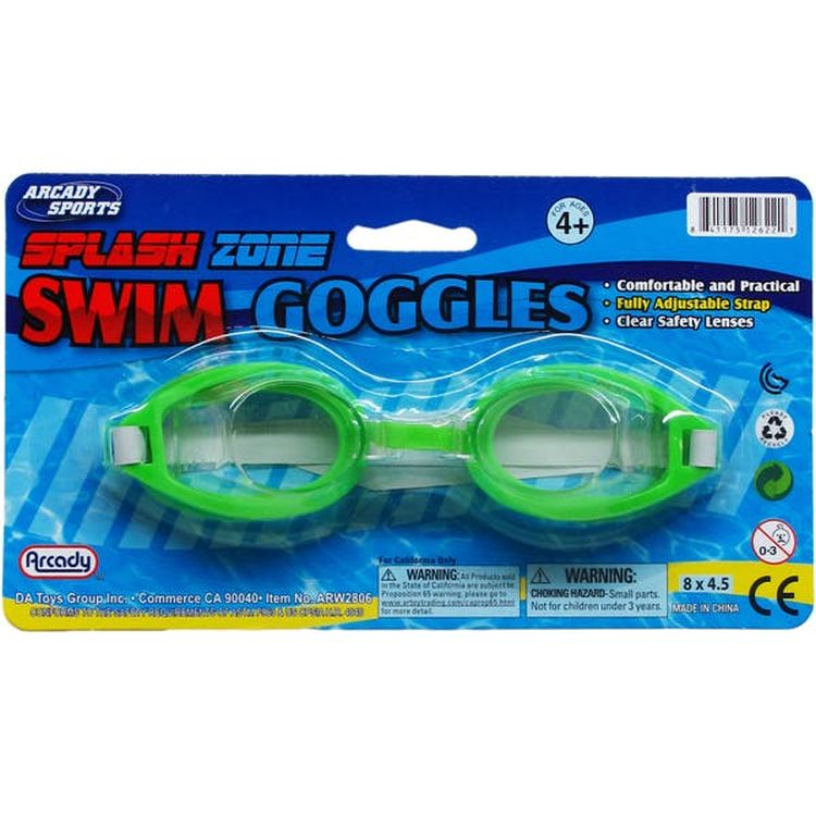 Splash Zone Swim Goggles 6" 2