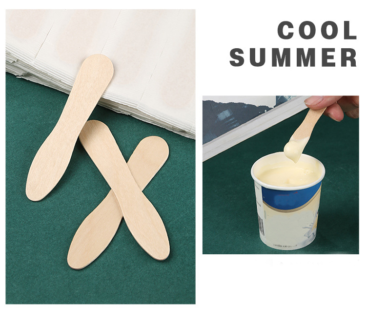 Wooden Icecream Spoon 4