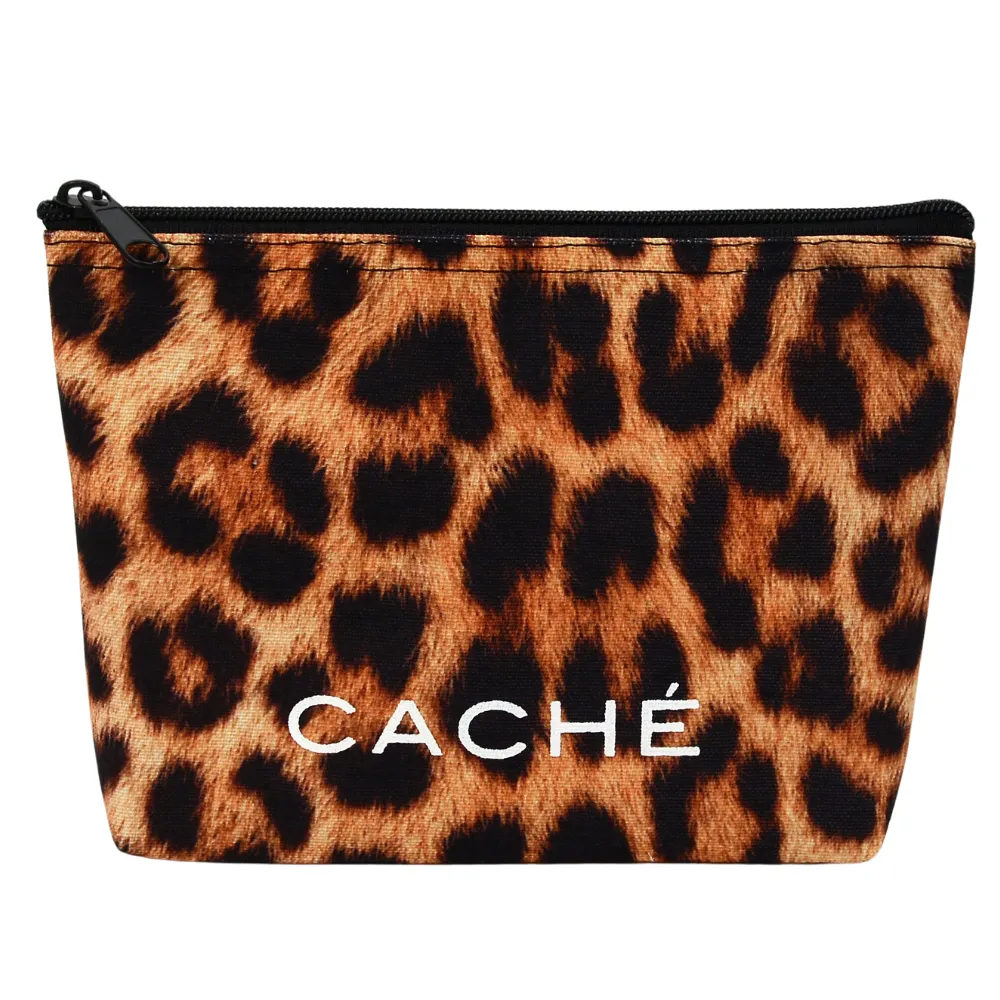 Vegan Leather Zippered Pouch 6