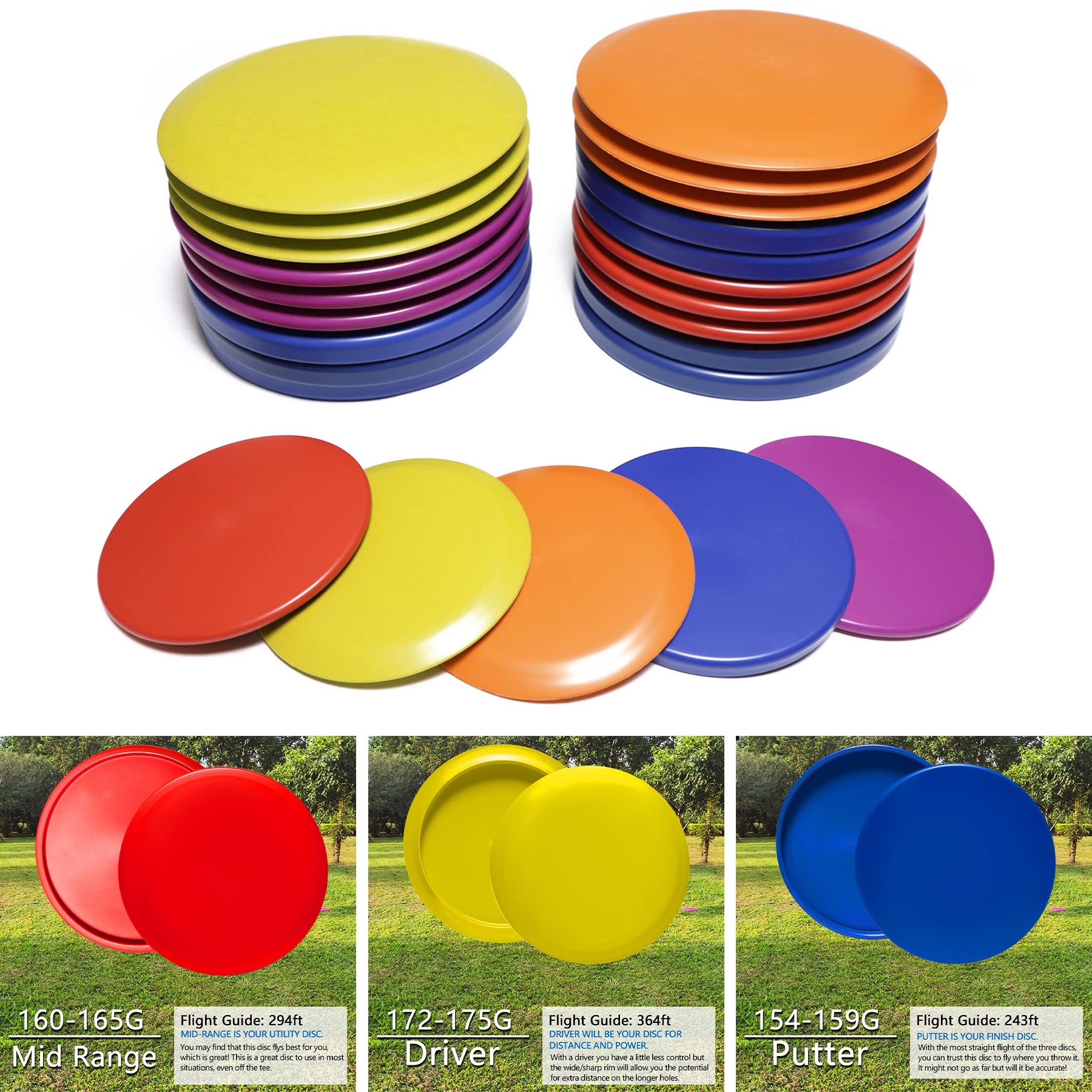 Disc Golf Starter Set 2