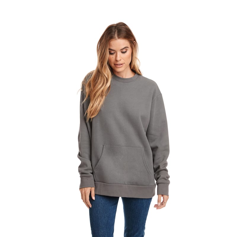 Next Level Apparel Unisex Santa Cruz Pocket Sweatshirt, custom hoodie or sweatshirt with logo imprint 11