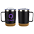 Sapora 12 oz Vacuum Insulated Stainless Steel Mug with Cork Base 15