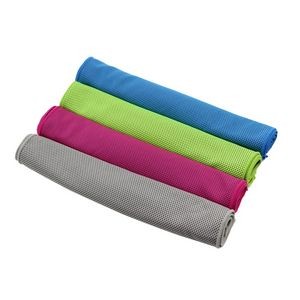 4 Pieces Soft Breathable Ice Towels 9