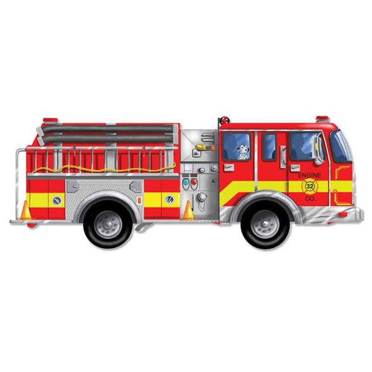 Melissa & Doug Floor Puzzles - Fire Truck Ages 3+