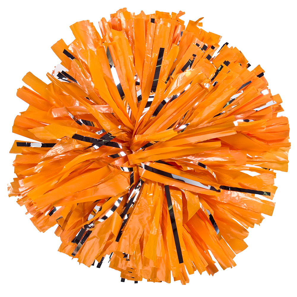 Custom Plastic Show Pom with Glitter 3