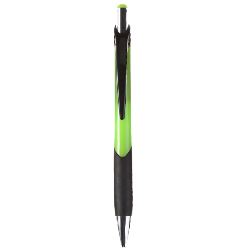 Retractable Rubber Grip ABS Ballpoint Pen 10