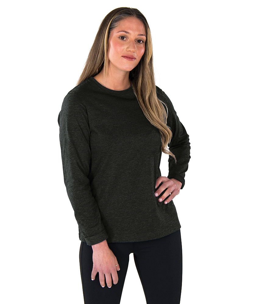 Women's Comfort-Core Long-Sleeve Crew 42